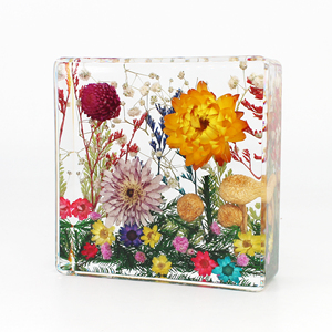 Flor real en resina seca floral resina epoxi flor resina pisapapeles hogar boda decoración regalos románticos - Product Image 3