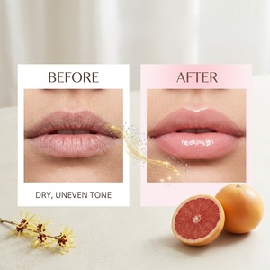 Mascarilla Labial Hidratante Rosa Wishgan con Extracto de Hamamelis y Pomelo, Parches Reafirmantes en Lámina, 20 Unidades - Product Image 2
