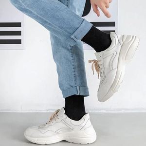 Calcetines Deportivos de Algodón para Hombre, Diseño Personalizado, Tejido Personalizado, Logotipo Personalizado, Calcetines de Baloncesto de Marca al por Mayor OEM - Product Image 4