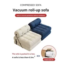 Ensemble de canapé-lit en tissu mousse à compression modulaire, mobilier de salon moderne, chaise