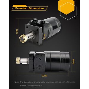 Motor hidráulico de rueda Gledewen 1-603718 para Exmark Turf Tracer Viking Hydro, pieza de repuesto - Product Image 5