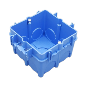 Boîtier de <span class=keywords><strong>prise</strong></span> murale extérieure étanche en ABS orange, niveau de <span class=keywords><strong>protection</strong></span> IP55 avec SDK - Product Image 3