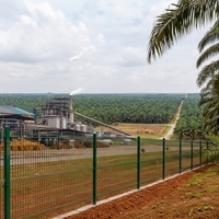 Panneau de clôture en fil de fer soudé 3D galvanisé, résistant à la corrosion, de qualité industrielle, longue durée de vie, clôture agricole pour plantation
