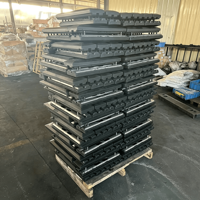 Patins de chenille en caoutchouc pour excavatrice, haute qualité, OEM, à visser, pour chenilles en acier avec caoutchouc naturel