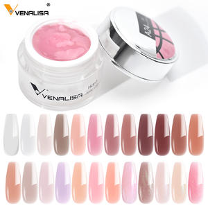 เจลต่อเล็บ Venalisa 50 มล. แบบเจลลี่ สำหรับต่อเล็บอะคริลิค 24 สี สำหรับตกแต่งเล็บแบบฝรั่งเศส สีอำพราง สำหรับทำเล็บ - Product Image 2