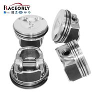 RACEORLY 06J107065AH 06H103171 Kit Piston Overhaul Mesin Ukuran Lebih Besar 0.50 83mm untuk VW GTI EA888 2.0T CDA CCZ CAW