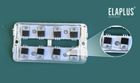 Elaplus Adhésif silicone thermiquement conducteur monocomposant RTV SIPA 1921, pâte de dissipation thermique premium pour CPU