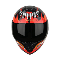 Casque de moto modulaire LV115 à visière relevable, double visière, homologué DOT, avec spoiler, déverrouillage rapide, casques de moto