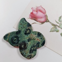 Nouvelle Planche Gua Sha en Jaspe Kambaba HZ, Forme Papillon, Masseur Facial Anti-Âge, Outil de Lifting du Visage pour Soins de la Peau