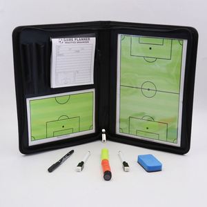 Carpeta Magnética para Tácticas de Fútbol - Negra |   Portapapeles Portátil y Profesional para Entrenadores de Fútbol, para Planificación y Análisis de Estrategias - Product Image 1