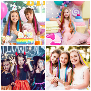 Extensiones de Cabello Permanentes de <span class=keywords><strong>Fibra</strong></span> de Alta Temperatura Coloridas, de Seda, con Onda Simple, de Doble Trama, Largas, con Cinta Adhesiva - Product Image 5