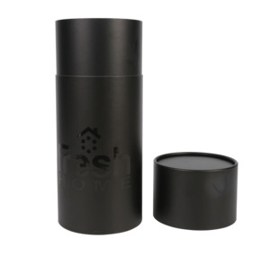 Zwarte Ronde Water Cup Kartonnen Gift Box Papier Buis Tumbler Doos Sublimatie Mok Verpakking Dozen Voor Tuimelaars - Product Image 1