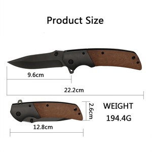 Bền Chất Lượng Cao Tùy Chỉnh Cắm Trại Pocket Dao Săn Bắn Ngoài Trời Cứu Hộ Chiến Thuật Dao Dao Cho Tự Vệ Có Thể Gập Lại - Product Image 4