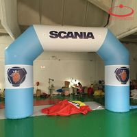 Arches gonflables géantes personnalisées pour la publicité, tentes gonflables publicitaires pour la décoration d'événements sportifs