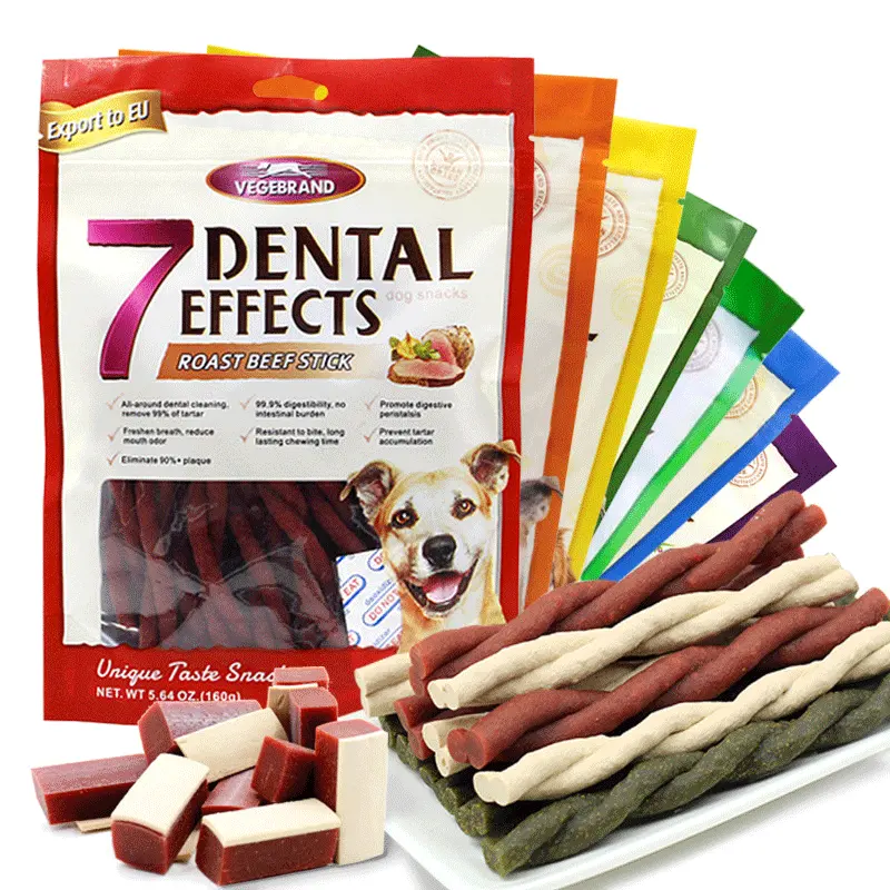 Haustier Hund Molar Stick Treats Hund Dental Clean Training Treats Dental Chews Training Snacks Nahrhaftes Futter Knochen Hund Dental Treats