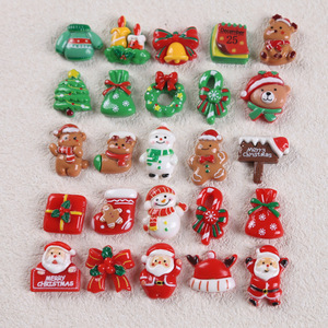 Christmas DIY <b>Toys</b> for Kids Resin Beads Phone Case Sticker Shoe Decorative Elements Bag Charms Add-Ons <b>Slime</b> Decor - Product Image 6
