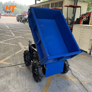 Chariots <span class=keywords><strong>à</strong></span> roues électriques sans conducteur en acier tout-terrain pour le transport de marchandises, télécommandés, <span class=keywords><strong>à</strong></span> quatre roues, chariot <span class=keywords><strong>à</strong></span> main - Product Image 6