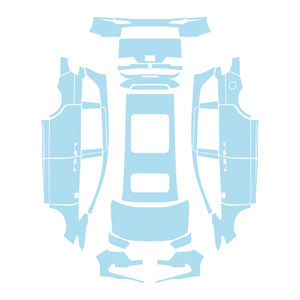 Película protectora precortada para Honda Odyssey TPU pintura personalizada de coche completo película transparente antiarañazos - Product Image 6