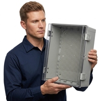 Armoire de distribution extérieure étanche IP66 en PC, boîtier de compteur électrique, boîte de jonction transparente, modèle CNTA a