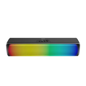 Hoco. Haut-parleur sans fil bluetooth, <span class=keywords><strong>barre</strong></span> <span class=keywords><strong>de</strong></span> <span class=keywords><strong>son</strong></span> Portable, rvb, plein écran, effet d'éclairage, OEM SU39 - Product Image 1