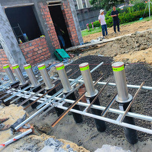 عمود حماية مروري أوتوماتيكي من الفولاذ المقاوم للصدأ مع رفع تلقائي وحماية من الاصطدام للمدارس والمجتمعات مع تحكم عن بعد - Product Image 4