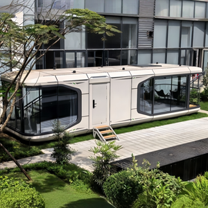 <span class=keywords><strong>บ้าน</strong></span>พักตากอากาศแบบโมดูลาร์<span class=keywords><strong>สอง</strong></span>ห้องนอน ปรับแต่งได้ตามต้องการ สไตล์บ้านไร่สมัยใหม่ เหมาะสำหรับครอบครัว <span class=keywords><strong>บ้าน</strong></span>คอนเทนเนอร์ รีสอร์ท พื้นที่ชมวิว หรูหรา สำหรับแกลมปิ้งกลางแจ้ง - Product Image 1