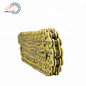 <span class=keywords><strong>Cadena</strong></span> de Motocicleta de Alta Resistencia CQHZJ, Accesorios para Motocicleta, <span class=keywords><strong>Cadena</strong></span> <span class=keywords><strong>Dorada</strong></span> para Motocicleta 420 428 428h <span class=keywords><strong>520</strong></span> - Product Image 2