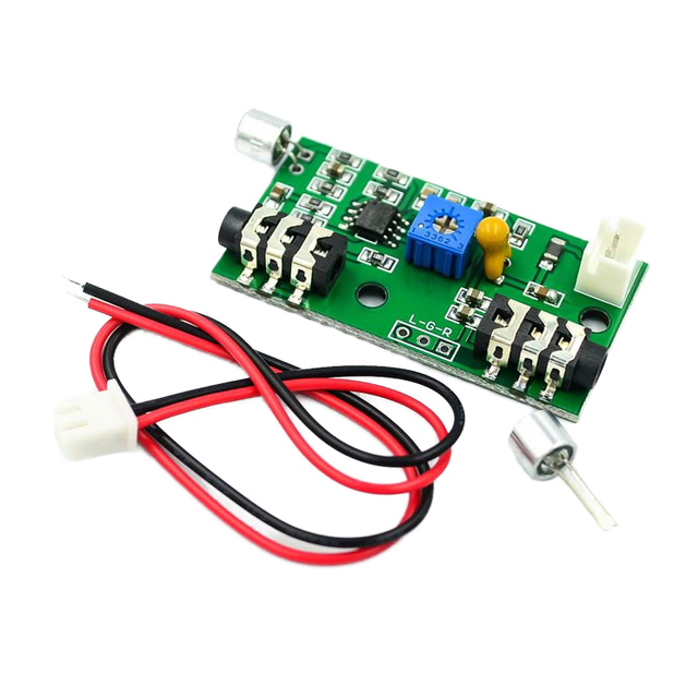 Microphone Pickup Microphone Amplifier Module Gain Adjustable Audio Amplifier Circuit AC signal Amplifier Board