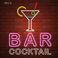 Lunettes LED néon personnalisables pour bar, pour la publicité - Décoration améliorant l'ambiance