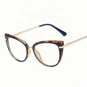 Gafas de Sol con Bloqueo de Luz Azul TR90 de Moda Vintage con Logotipo Personalizado 2021 para Mujer, Gafas de Ojo de Gato Anti Luz Azul - Product Image 3