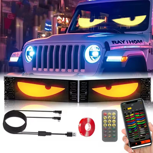 Encendedor de Cigarrillos Programable con Control por Aplicación para Ventana de Coche, Resistente al Agua IP65, 12V, Certificado CE, Panel LED RGB, Iluminación Interior - Product Image 6