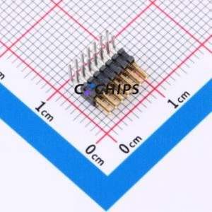 FTSH-107-01-F-D-RA Pin Header Bent Lead Through Hole,P=1.27mm Connector 1.27mm 1.27mm Right Angle Insert Double Row - Product Image 1