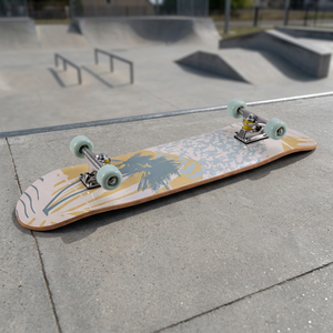 Tabla de Skateboard Portátil de 31 Pulgadas, Fabricada en Madera de Arce Chino, con Doble Curvatura, Ideal para Principiantes - Product Image 3