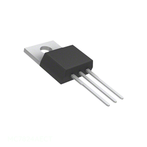 MC7824AECT TO 220 3 Circuits intégrés d'origine Fabricant Gestion de l'alimentation (PMIC) IC REG LINEAR 24V 1A TO220 3 - Product Image 1