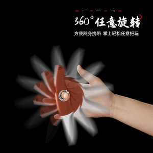 Bearing Rotating Knife Stainless Steel 7cm Blade Compact Design Outdoor Survival Fruit Knife Portable Picnic Tool - Product Image 3