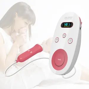 Monitor cardíaco fetal das mulheres gravidas Equipamento médico ultra-som pré-natal Doppler fetal portátil