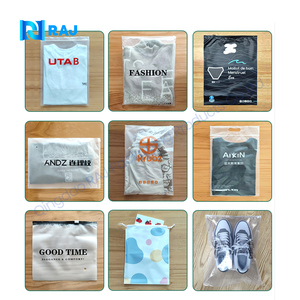 Bonne qualité Frost CPE EVA PE sac à fermeture éclair fermeture éclair en plastique sac transparent pour vêtements sous-vêtements chaussettes Jean T-shirt sweats à capuche emballage - Product Image 4