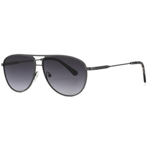 Gafas de Sol de Piloto Unisex, Montura Metálica, Lentes Degradadas Marrones, Protección UV400, para Conducir, Adultos, Hombres - Product Image 4