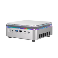 Zkmagic OEM fabricante Intel Ultra 5 125H Ultra 7 155H AI Mini PC Barebone PC ordenador 16GB 32GB 64GB 96GB DDR5 para juegos