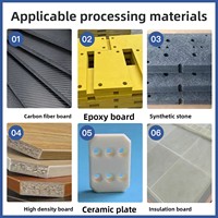 Fresa de carburo recubierta de diamante para desbaste de laminados fenólicos, PCB, placas de epoxi y fibra de carbono, fabricada en China