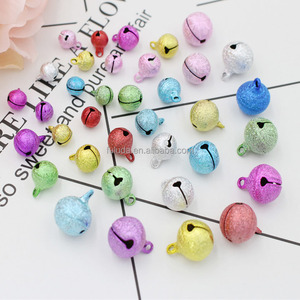 Campanas Pequeñas de Latón y Cobre de 8mm-20mm, Redondas, Metálicas, Brillantes, para Manualidades, Decoración Navideña, Joyería, Campanas para Gatos y Perros - Product Image 3