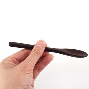 100% ナチュラルココナッツシェルボウルオーガニックココナッツボウルと木製スプーンセット - Product Image 4