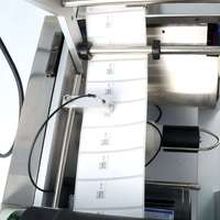 Applicatore di Etichette Rotonde da Tavolo con Codificatore di Data Integrato - Soluzione di Etichettatura Versatile per Bottiglie e Lattine