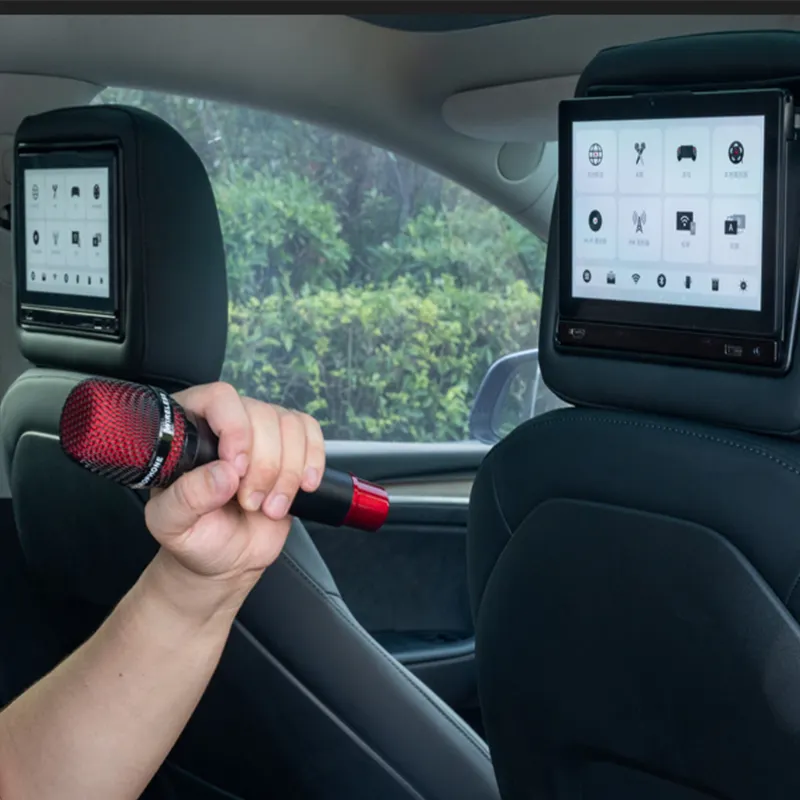 طراز جديد من تسلا موديل 3 Y للمقعد الخلفي شاشة تفاعلية 8 بوصة للسيارة المقعد الخلفي نظام معلومات وترفيه