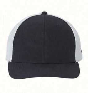 หมวกแก๊ปตาข่าย 5 ชิ้นปักโลโก้ตามสั่ง พร้อมวัสดุหนังกลับสำหรับเด็ก  แบบ Trucker Cap  ด้วยวิธีการพิมพ์แบบ Puff Printing - Product Image 3