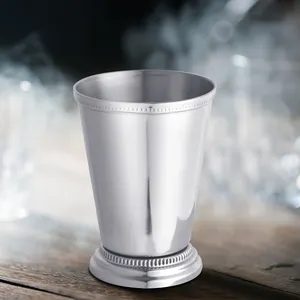 Chunda in acciaio inox menta Julep Beer Cup strumenti da Bar Moscow Mule Cup argento