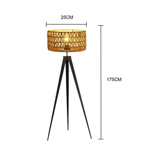 Lampadaire LED en fer moderne fait à la main avec tré<span class=keywords><strong>pied</strong></span> de base E26 pour salon chambre bureau décoration - Product Image 2