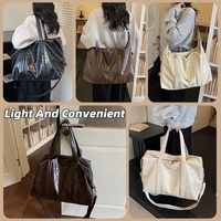 Tas Jinjing Minimalis dengan Gesper Logam Anti Air untuk Barang Pribadi, Tas Selempang Travel untuk Perlengkapan Pesawat
