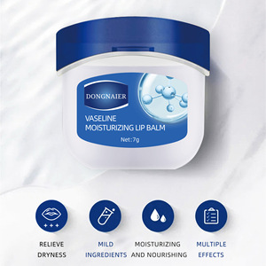 Mini Baume à Lèvres Hydratant en Pot 4 Couleurs pour l'Hiver Froid Biologique Longue Durée Imperméable Hydratant Vitamine E Végan - Product Image 1