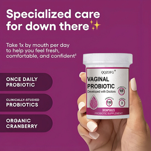 Complément Probiotique Vaginal <span class=keywords><strong>Fibres</strong></span> <span class=keywords><strong>d</strong></span>'<span class=keywords><strong>Acacia</strong></span> Biologiques 6 milliards <span class=keywords><strong>d</strong></span>'UFC 150mg Prébiotiques 30 Capsules pour la Santé des Voies Urinaires Équilibre du pH et Anti-Odeurs - Product Image 4